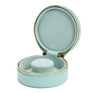 WOLF Sophia Round Zip Case in Jade