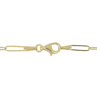 Tenenbaum 14K Paperclip Link Necklace 20"