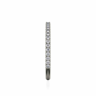 Michael M 18K White Gold Diamond 3/4 Band