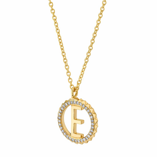 Michael M 14K Gold Diamond Medallion