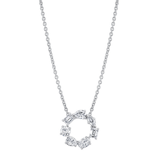 Michael M 18K Gold Diamond Pendant Necklace