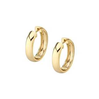 Michael M 14K Gold 4mm Huggie Earrings