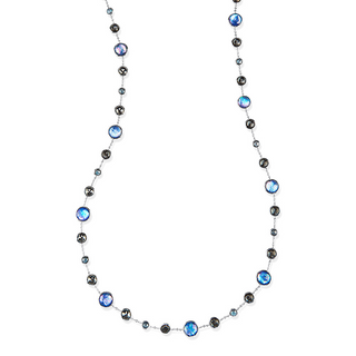 Ippolita Multi Gemstone Lollipop Lollitini Long Necklace in Eclipse