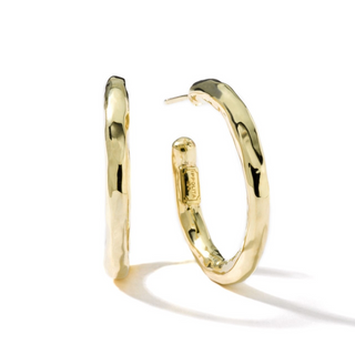 Ippolita 18K E.F. Classico Small Hammered Hoop Earrings