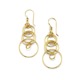 Ippolita 18K Classico Diamond Mini Jet Set Earrings