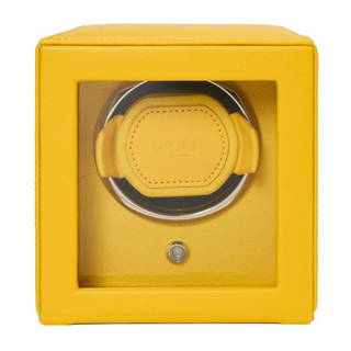 WOLF Single Watch Winder in Yellow