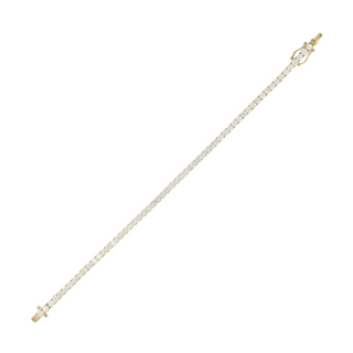 Tenenbaum 18K Gold 6.00ct Diamond Line Bracelet