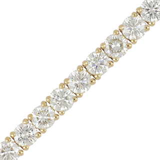 Tenenbaum 18K Gold 6.00ct Diamond Line Bracelet