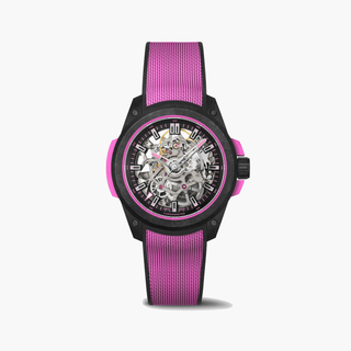 Norqain Titanium Wild ONE 39mm Watch in Hyper Pink