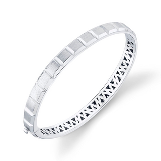 Michael M Silver Block Bracelet