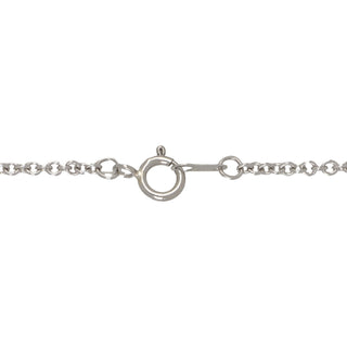 Platinum Old European-Cut Diamond Pendant Necklace