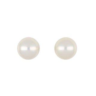 Tenenbaum 14K White Gold 13.8mm Freshwater Pearl Stud Earrings
