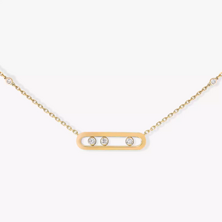 Messika 18K Gold Baby Move Diamond Necklace