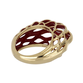 Estate Cartier 18K Gold Nouvelle Vague Ring