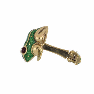 David Webb 18K Gold Rubies Dress Set