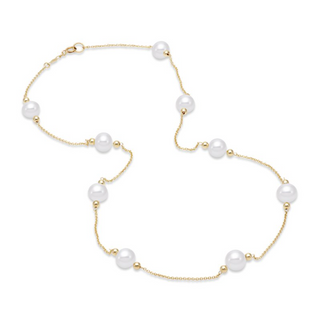 Mastoloni 14K Gold Freshwater Pearl by the Yard Necklace
