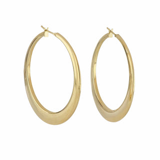 Antonio Papini 18K Gold Hoop Earrings