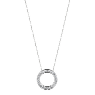 Verragio 18K Gold Diamond Pendant Necklace