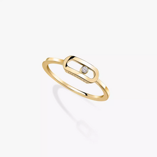 Messika 18K Gold Move Uno Diamond Ring