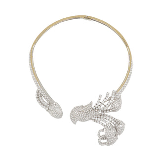 Moussaieff 18K Gold Two-Tone Diamond Collar Necklace