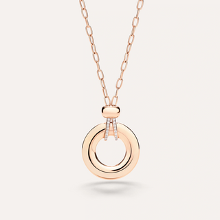Pomellato 18K Rose Gold Iconica Diamond Necklace