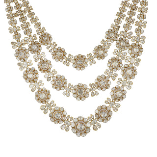 Maharaja 18K Gold Rose-Cut Diamond Jewelry Suite