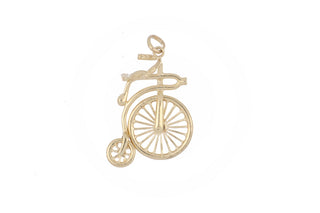 14K Gold Drop Pendant