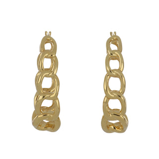 Antonio Papini 18K Gold Hoop Earrings