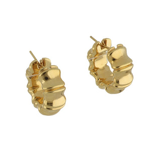 Antonio Papini 18K Gold Hoop Earrings