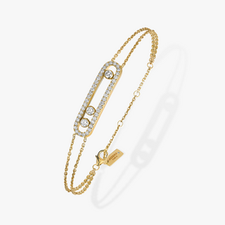 Messika 18K Gold Move Classique Pavé Bracelet
