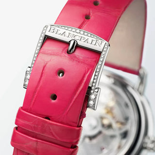 Blancpain 18K White Gold Diamond Ladybird Colors Watch with Interchangeable Straps