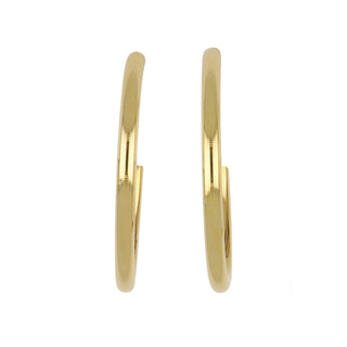 Antonio Papini 18K Gold Hoop Earrings
