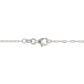 Mid-Century 14K White Gold Beaded Diamond Pendant