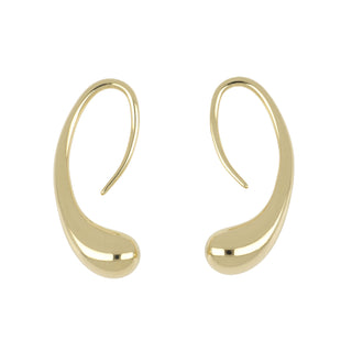Estate Tiffany & Co. Elsa Peretti Teardrop Drop Earrings Ring