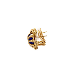 2000s Tiffany & Co. 18K Gold Button Earrings