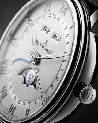 Blancpain Stainless Steel Villeret Quantième Complet