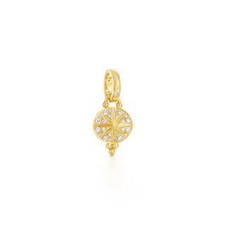 Temple St Clair 18K Gold Diamond Sorcerer Drop Pendant