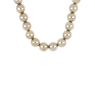 Estate Tiffany & Co. Sterling Silver Bead Necklace