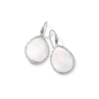 Ippolita Sterling Silver Mother Of Pearl Polished Rock Candy Small Teardrop Earrings