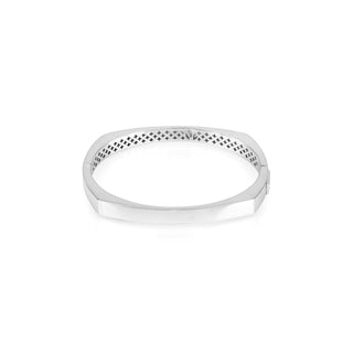 Vincent Peach Sterling Silver Toulouse Bangle Bracelet