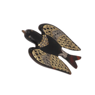 Two-Tone G&S Tortoise Shell Pin
