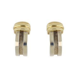 1990s Tiffany & Co. Two-Tone Hoop Earrings