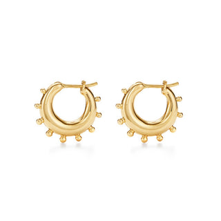 Temple St Clair 18K Gold Hoop Earrings
