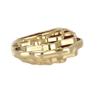 Estate Cartier 18K Gold Nouvelle Vague Ring