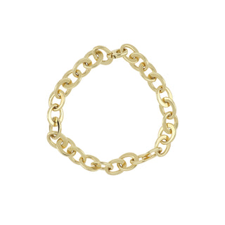 Antonio Papini 18K Gold Oval Link Bracelet