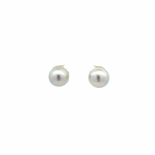 Vintage/Estate 14K Gold Akoya Pearl Stud Earrings