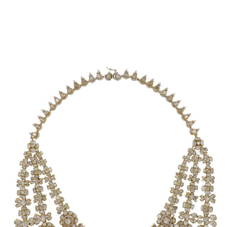 Maharaja 18K Gold Rose-Cut Diamond Jewelry Suite