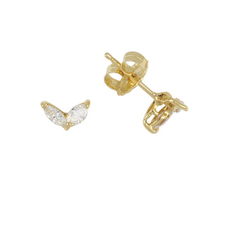 Tenenbaum Workshop 18K Gold Diamonds Stud Earrings