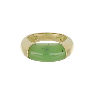 Vintage Cartier Jadeite Domed Band