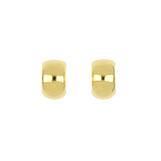 Antonio Papini 18K Gold Huggie Earrings